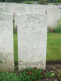 Etaples Military Cemetery - Payne, E